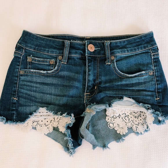 American Eagle Denim Cutoffs - Picture 1 of 2